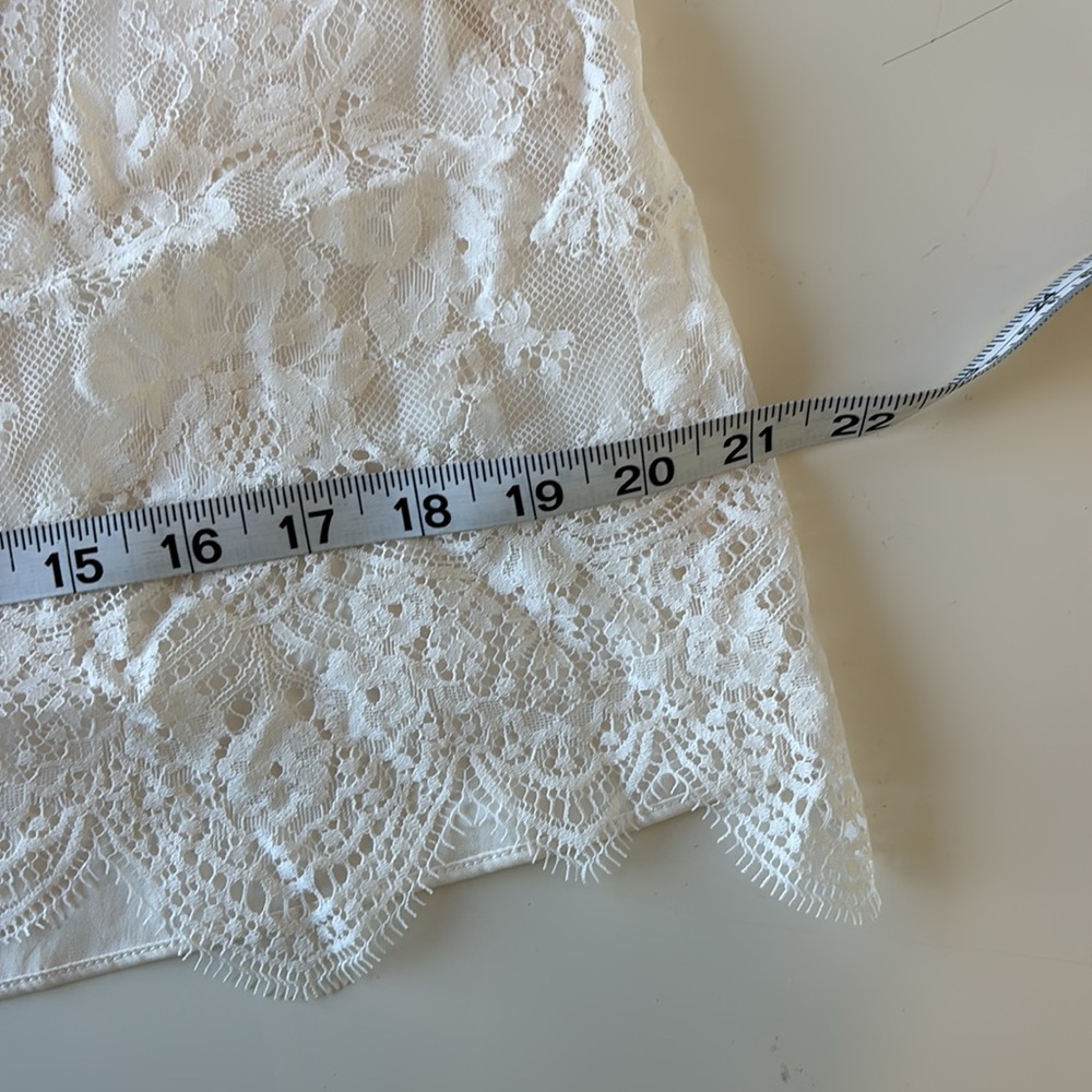 Victoria’s Secret | White Lace Tank (L) and Boyshort (XL) - Picture 8 of 11
